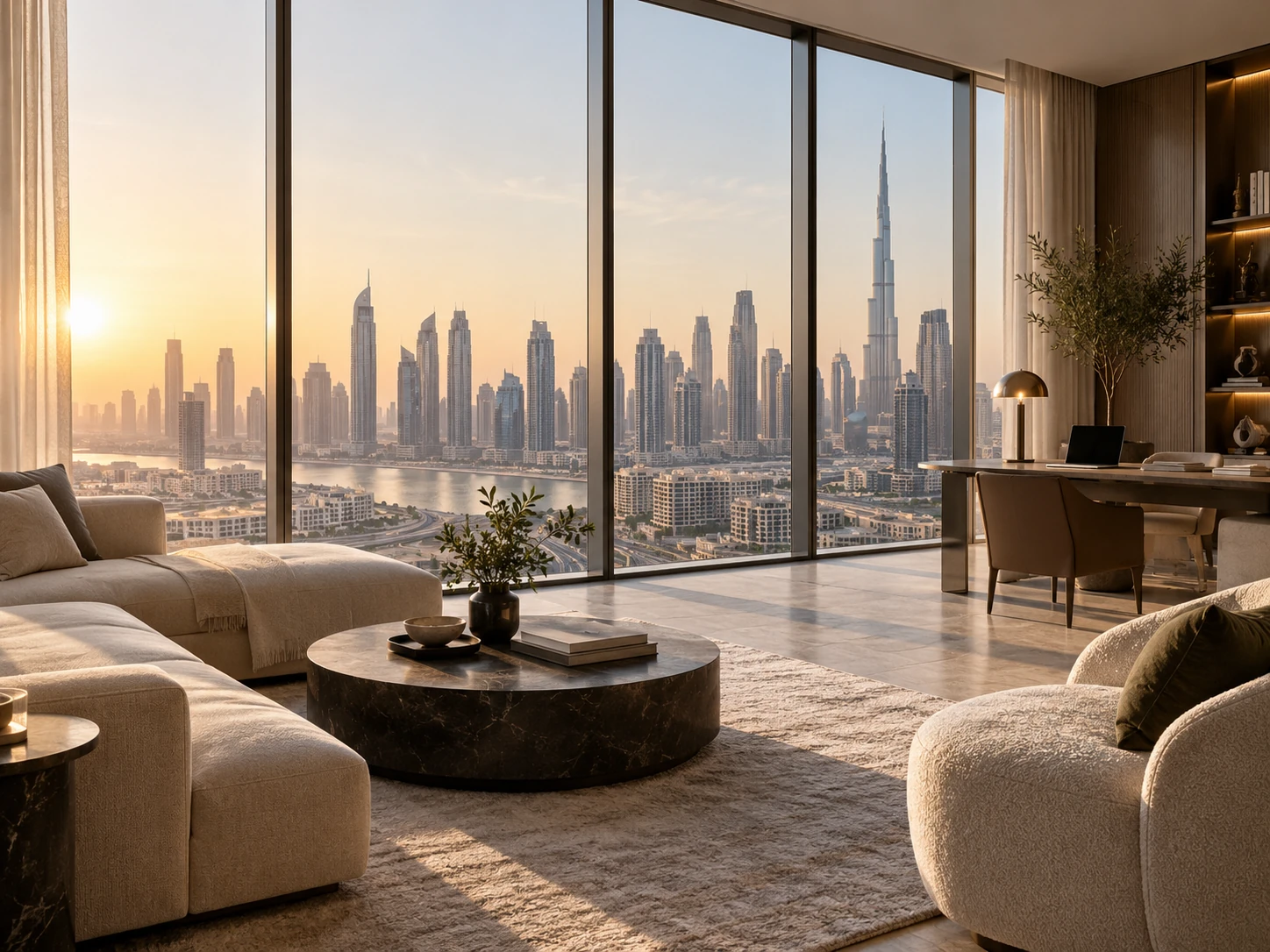 A premium Dubai residential apartment — home financing and ownership