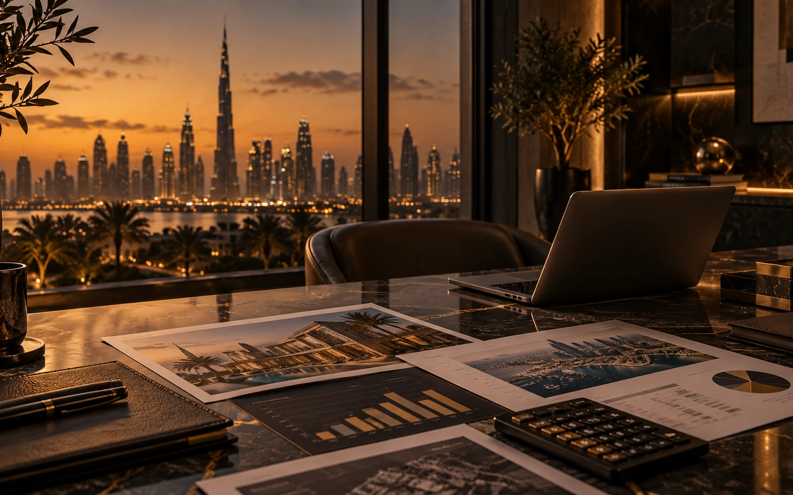 A new Dubai development under way — off-plan and new-development market